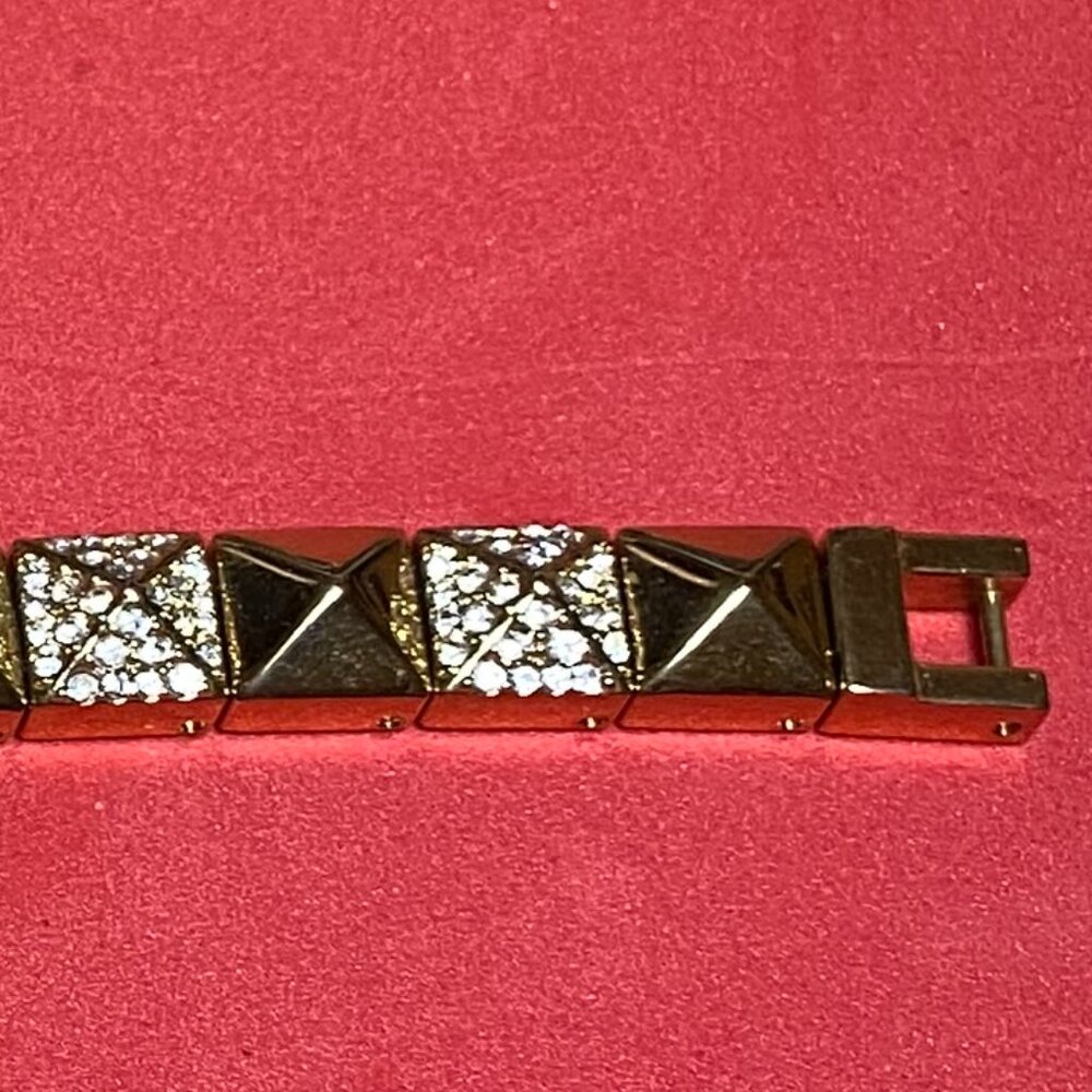 Michael Kors Gold Tone Link Bracelet - Picture 15 of 16